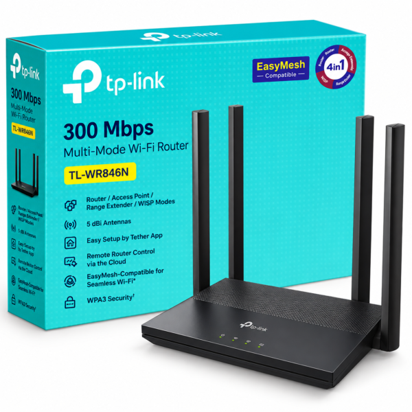 TP-Link TL-WR846N 300 Mbps Multi-Mode Wi-Fi Router